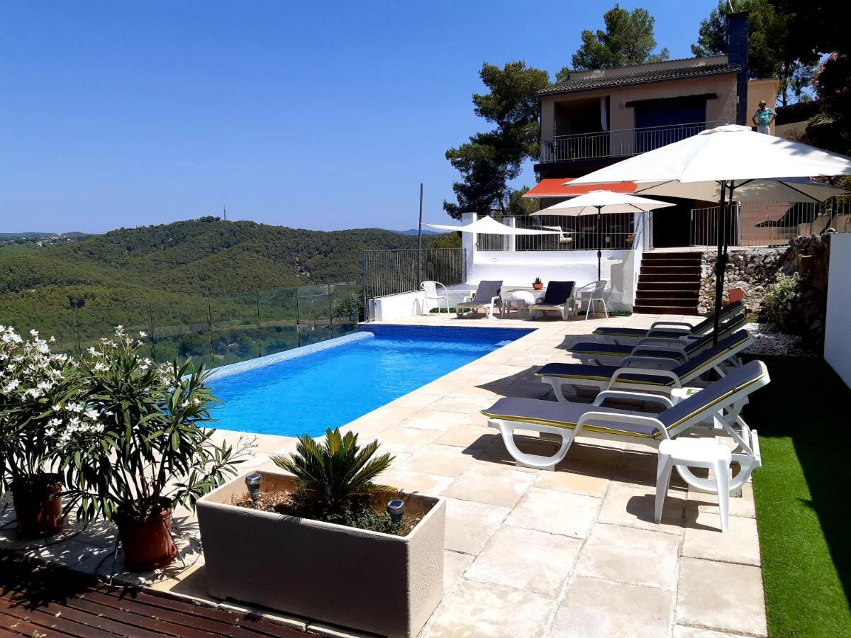 Villa Mur - Espectacular Villa Cerca De Sitges Y Bcn Olivella エクステリア 写真