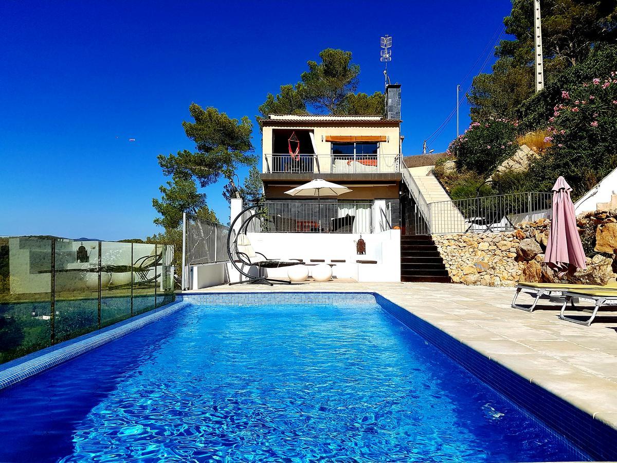 Villa Mur - Espectacular Villa Cerca De Sitges Y Bcn Olivella エクステリア 写真